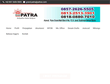 Tablet Screenshot of grandpatra.com